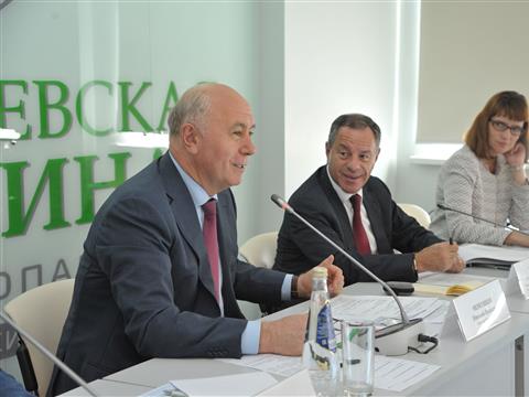 Александр Браверман и Николай Меркушкин провели выездное совещание по отбору приоритетных проектов, которые рассматриваются для оказания гарантийной поддержки корпорацией МСП