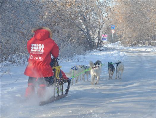 Первая зимняя экспедиция "Волга квест" начала свое путешествие в Тольятти