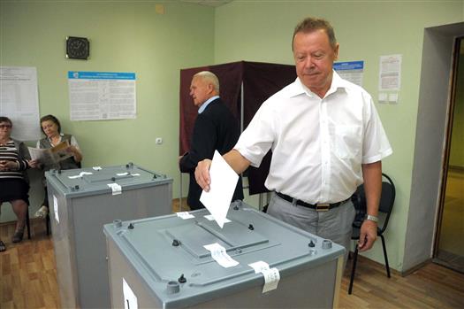 Виктор Герасименко проголосовал на выборах губернатора