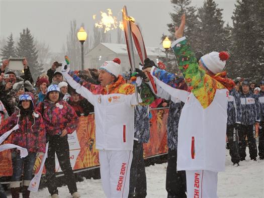 Сызрань и Тольятти провели эстафету олимпийского огня