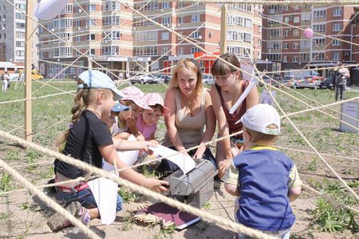 Дети участвовали в проектах «Музейного пикника» наравне со взрослыми