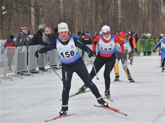 В Самаре 74-й раз прошла лыжная гонка на призы газеты "Волжская коммуна"
