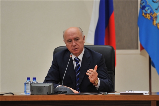 Николай Меркушкин провел рабочие встречи с федеральными министрами