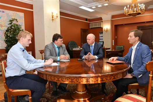 Николай Меркушкин обсудил ситуацию в сельском хозяйстве с главой минсельхоза и руководителем КРСО