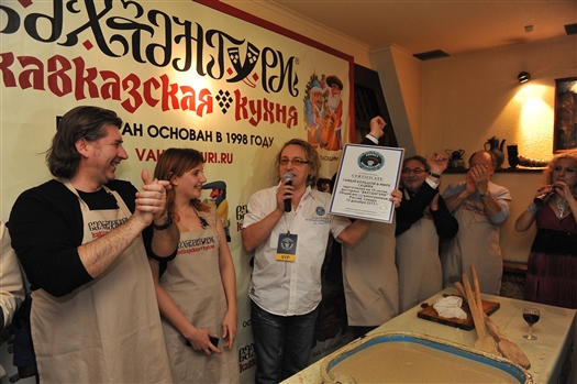 В Самаре установили новый мировой рекорд по приготовлению сациви
