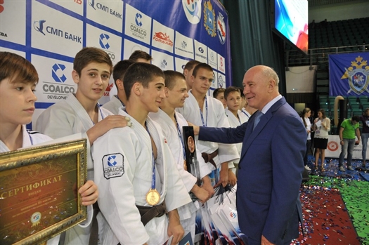 Николай Меркушкин открыл всероссийские соревнования по дзюдо