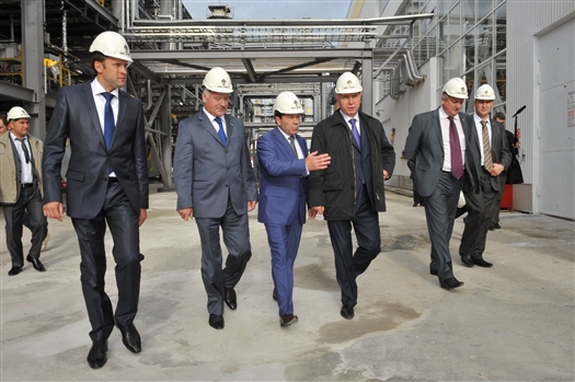 Губернатор ознакомился с работой Сызранского нефтеперерабатывающего завода