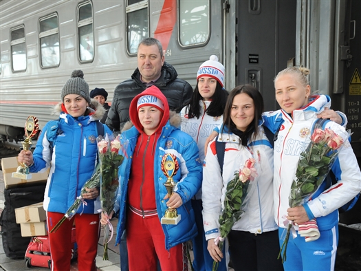 Представители федерации дзюдо Самарской области встретили призеров первенства России