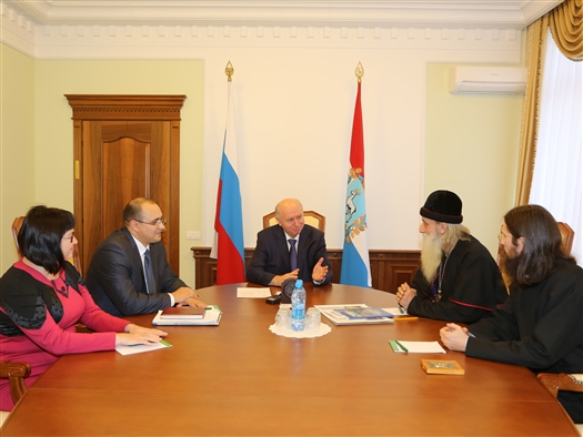 Губернатор встретился с главой Русской православной старообрядческой церкви