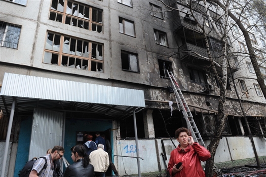 Пострадавшие в результате пожара на ул. Ново-Вокзальной находятся в токсикологическом отделении больницы им. Калинина