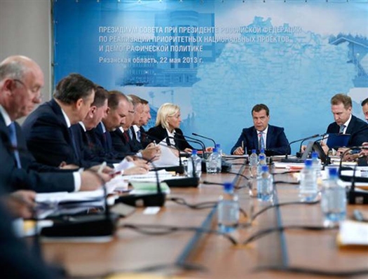 Николай Меркушкин обратился к Дмитрию Медведеву с предложениями по развитию села 