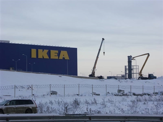 IKEA взыскала с подрядчика по ТЦ "Мега-Самара" 5,7 млн рублей