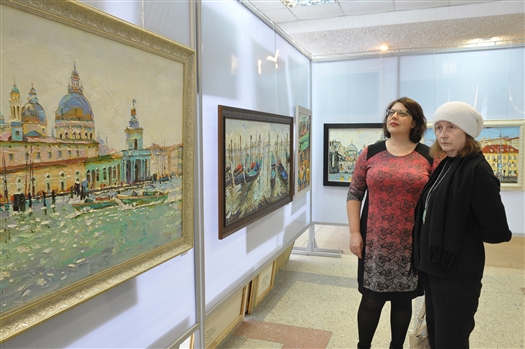 В Самаре состоялось открытие выставки Елены Макеевой "Моя живописная география"