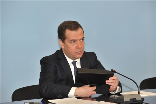 Дмитрий Медведев прибыл в Самару