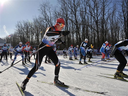 В минувшие выходные 9 и 10 марта самарцы участвовали в лыжном забеге 
на призы газеты "Волжская коммуна"