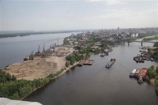 Грузовой причал станет собственностью Самарского речного порта