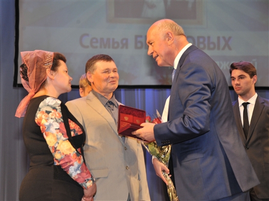 Николай Меркушкин на торжественном мероприятии, приуроченном к Международному дню семьи