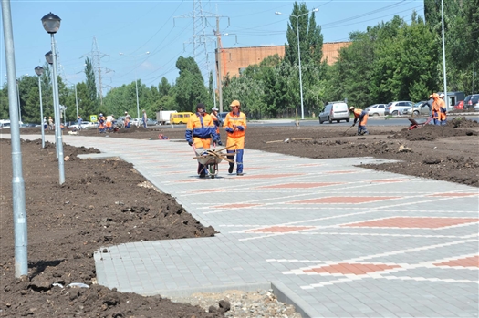 Реконструкция ул. Ташкентской выполнена на 70%