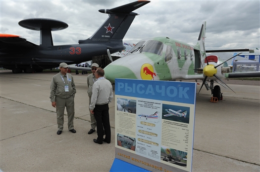 Во вторник, 27 августа, Самарская область представила аэрокосмический и автомобильный кластер на авиасалоне МАКС-2013 в Жуковском