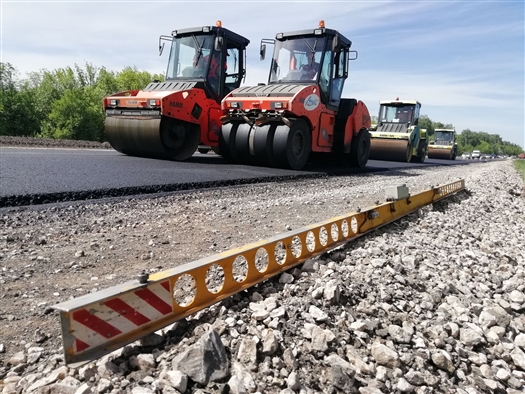 На автомобильной дороге Самара - Бугуруслан начаты основные ремонтные работы
