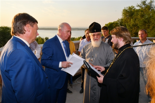 Николай Меркушкин: "Храм святой Софии в Самаре заработает к лету следующего года"