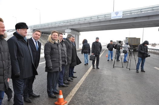 Министр транспорта РФ открыл новый участок автодороги из Самары в Оренбург 