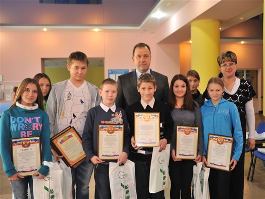 Сергей Чабан поздравил победителей детского конкурса "Мастерок"
