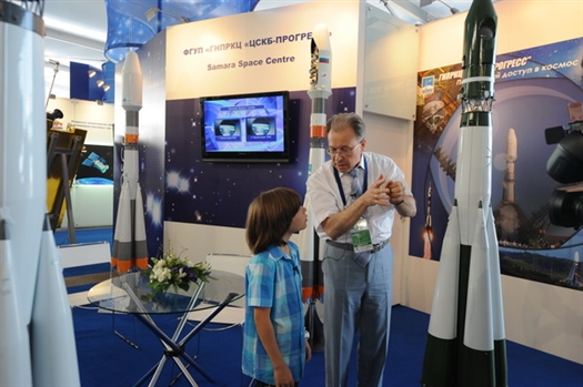 "ЦСКБ-Прогресс" экспонирует макет ракеты-носителя повышенной грузоподъемности для нового космодрома Восточный