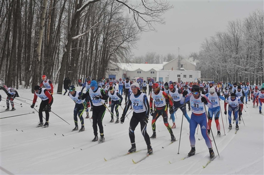 В Самаре прошел лыжный марафон, посвященный Ирине Складневой