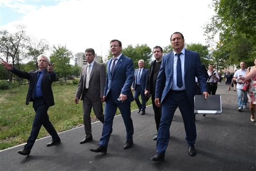 Глава региона посетил ряд важных социальных и культурных объектов Новокуйбышевска