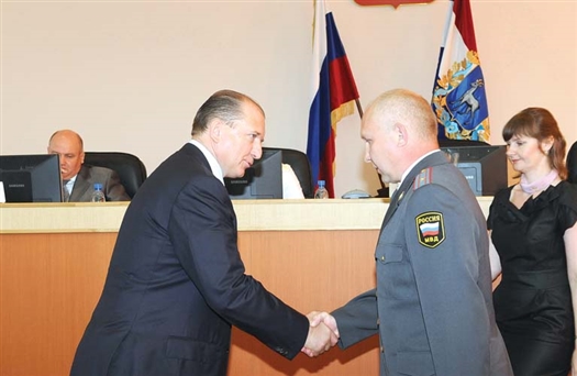 Владимир Артяков поблагодарил лучших сотрудников ведомства