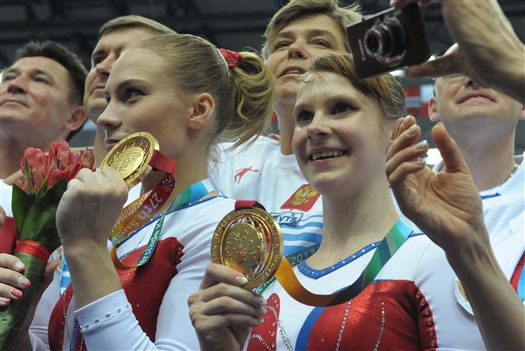Самарская гимнастка Анна Дементьева завоевала "золото" на Универсиаде в Казани