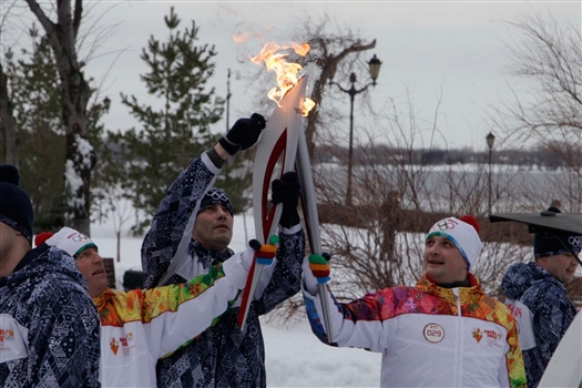 В трех городах самарской области побывал олимпийский огонь «Сочи-2014»
