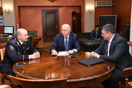 Губернатору представили нового начальника ГУ МВД по Самарской области