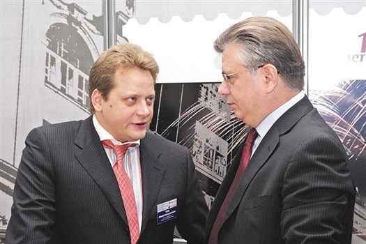 Основной акционер «Солидарности» Алексей Титов (слева) опровергает слухи о продаже банка