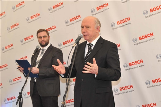 Николай Меркушкин: "Строительство завода Bosch послужит примером для привлечения иностранных инвестиций в регион"