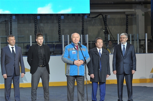 Николай Меркушкин принял участие в церемонии открытия первого ледового дворца в Сызрани