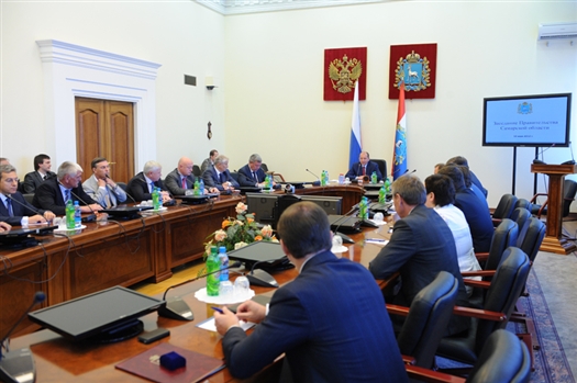 Владимир Артяков встретился с членами правительства Самарской области и поблагодарил их за совместную работу