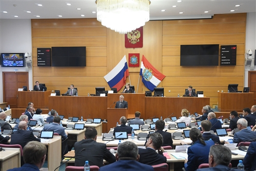 Губернская дума утвердила изменения в структуре областного правительства