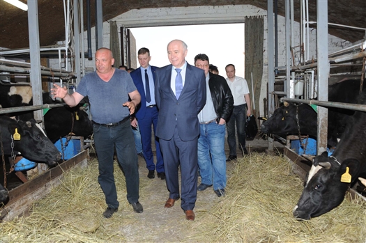 Губернатор встретился с производителями сельхозпродукции Кинель-Черкасского района