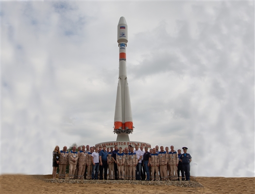 На космодроме Восточный открыли монумент ракеты-носителя "Союз"