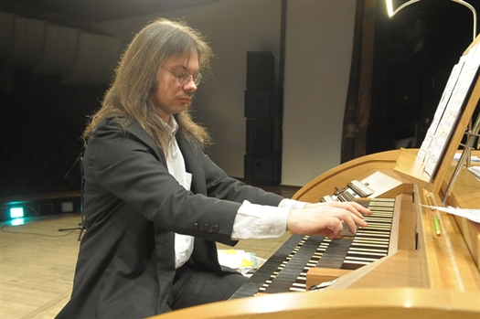 Янис Пелше не только концертирующий музыкант, но и органный мастер