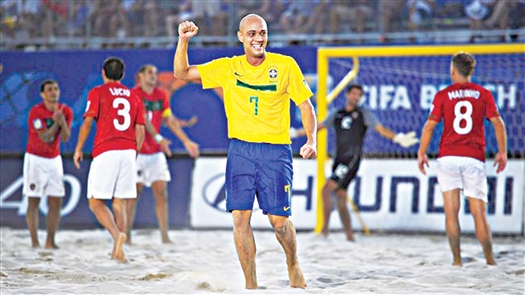 Одному из самых титулованных игроков мира, бразильцу Сиднею, еще предстоит показать свое мастерство на пляжах Самары