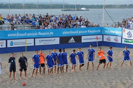 Пляжные "Крылья" заняли третье место в чемпионате России и вышли в суперфинал
