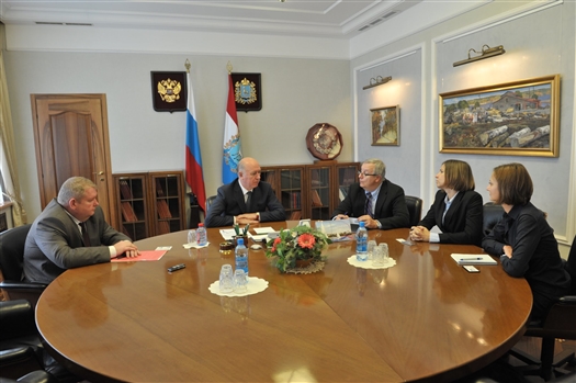 Николай Меркушкин и Томас Тельма обсудили вопросы сотрудничества региона с Международной финансовой корпорацией