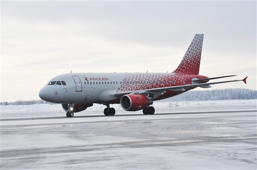 Самолет, получивший имя "Самара", совершил первый рейс в Курумоч