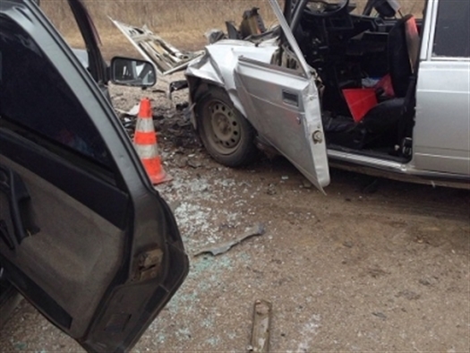 В Самарской области на дороге пожарный протаранил полицейского