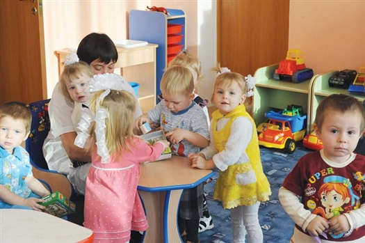 В детском садике «Колосок» села Большая Глушица 40 малышей начинают осваивать азы дошкольного образования