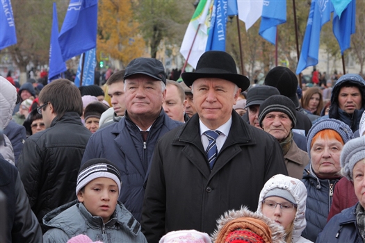 Николай Меркушкин принял участие в торжествах по случаю Дня народного единства