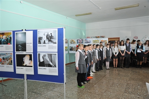В преддверии Дня космонавтики в Клявлино открылась выставка фотографа Юлии Рубцовой 